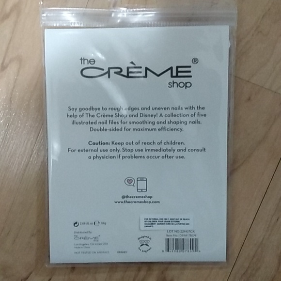 Disney The Creme Shop Minnie Minnie Mouse Precision Nail Files Set of 5 - Picture 5 of 6